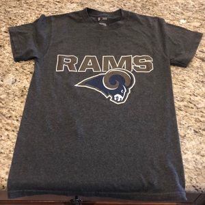 Rams football kids! Size kids large men’s small